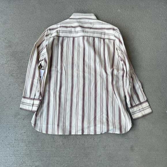 nwt able harris oversized button down long sleeve shirt size M - Picture 5 of 7